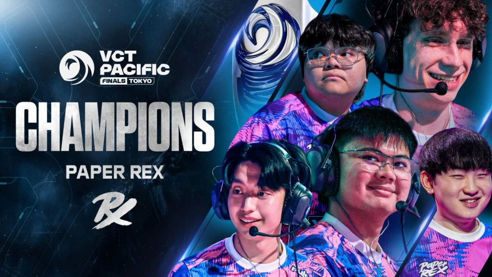 Paper Rex Juara VCT Pacific Stage 2 Usai Tumbangkan RRQ